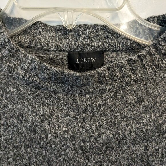 J. Crew Sweater Men's Size Large Rugged Merino Wool Heathered Crewneck #J7701 - Picture 2 of 14